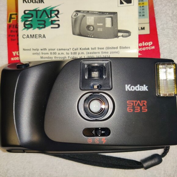 Kodak Star 635 DX Wind 35MM Camera, with Manual and Case - Picture 1 of 16